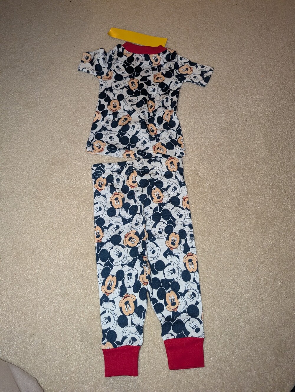 Nwt Mickey mouse Pjs - Picture 2 of 4